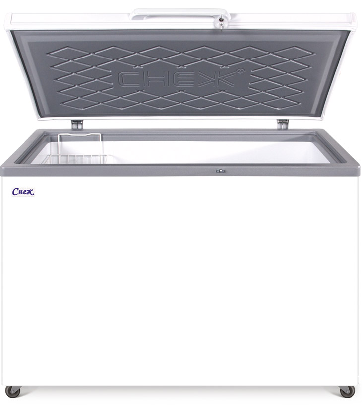 Морозильный ларь с глухой крышкой МЛК-400